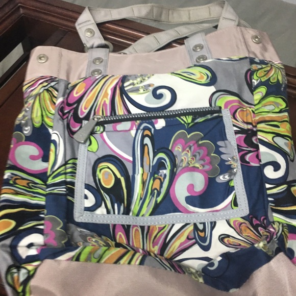 George Gina and Lucy - Large Reversible Nylon Tote - Picture 2 of 4